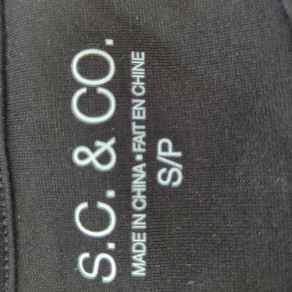 S: S.C. & Co. Long sleeve pleather cuffed Shirt - Picture 5 of 6